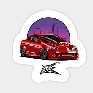 acura rsx type s red Sticker